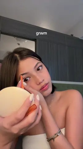 #grwm short hair version??? 😆