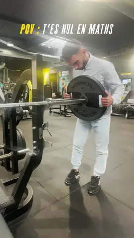 POV : T’es nul en maths #pov #fitnesspark #muscu #maths #pourtoi 