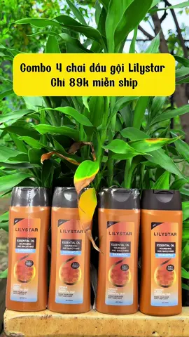 Combo 4 chai dầu gội Lilystar chỉ 89k miễn ship#emkieutaphoa #daugoi #daugoi2in1 #daugoililystar #lilystar 