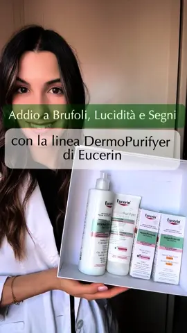 Sai che la pelle a tendenza acneica non compare solo sul Viso❓ I brufoli spesso compaiono anche su spalle, petto e glutei e causano forte disagio 😣 Preparati a dirgli addio con la linea DermoPurifyer Oil Control di Eucerin che offre una routine quotidiana per viso e corpo appositamente studiata per: 👉🏼prevenire la comparsa di impurità 👉🏼ridurre il sebo in eccesso 👉🏼trattare le macchie e i segni Contiene attivi purificanti come l’Acido Salicilico, lenitivi come il Licocalcone A, e l’ingrediente brevettato Thiamidol®️ che riduce l’iperpigmentazione post infiammatoria. Tutti i prodotti della linea li trovi in Farmacia, Parafarmacia e online dove è attiva una promo valida fino al 15/11‼️ #DermoPurifyerOilControl #EucerinTotalAcneCare #adv