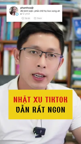 Nhặt Xu TikTok Vẫn Rất Ngon #tranmanhmkt #affiliate #LearnOnTikTok #longervideos #tips 