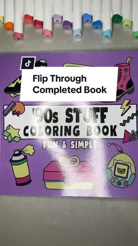 Here’s a flip through of the completed 90s Stuff Coloring Book. I had so much fun coloring this book. 💛 As I’m a 90s baby, every page was a fun trip down memory lane for me!! 😊 Which page is your favorite?  The book is from @Mia ✨ Coloring Books 🎨 and you can get it in Amazon. I’ve linked it in my bio too 🥰 #colourwithme #satisfyingcoloring #coloring #coloringbook #amazoncoloringbooks #asmr #90scoloringbook #explorecoloring #adultcoloringbook #adultcoloring #color 
