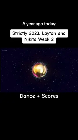 #STRICTLY2023 ;; I can’t believe its been a year today since this dance. History was made this day. {#strictly #strictlycomedancing #dance #laytonwilliams #nikitakuzmin #quickstep #viral #fyp  @Layton Williams} 