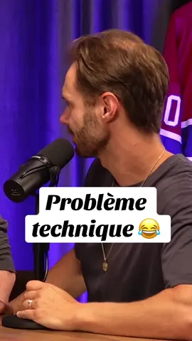 Problème technique 😂 L’episode avec @Pierre-Luc Pomerleau est disponible sur toutes les plateformes #podcast #sportischhh #humour #sport #quiz @Martin Vachon @Lacartecachee @FrankTopHouse 