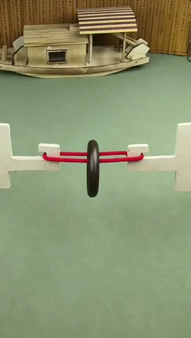 Can you remove the wooden ring without moving the rope or using any tools?#puzzle #iq #iqtest 