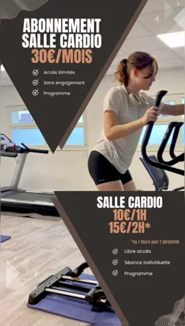 Profitez de notre salle de renforcement musculaire et cardio pour vous perfectionner et atteindre vos objectifs ! 🔥💪🏼 Plus d'info, contactez nous ! ☎✉ #reims #cardio #pertedepoids #prisedemasse #affinerlataille #Fitness #fit #fitgirl #gymboy #motivation  #cardioworkout #renforcementmusculaire #trampogym 