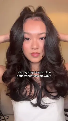 Replying to @ray how to master the perfect heatless blowout  @Kristin Ess Hair workable hairspray rods from amazon #blowout #heatlessblowout #hairtutorial 