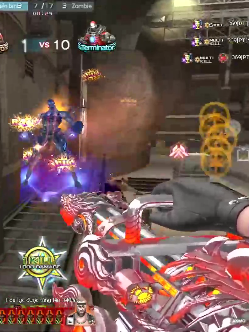 1 Clip Bắn Zombie Đã Tay - Tiền Zombie v4.#dotkich #crossfire #zombie