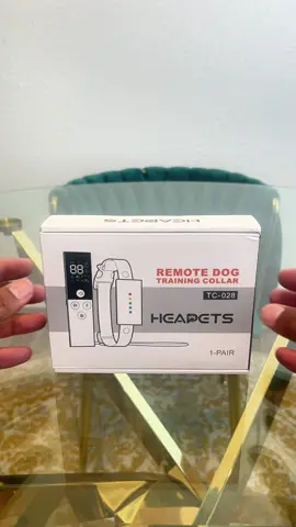 Hot new dog training collar!!! @Heapets Official  #heapets #DogTraining #tiktokmademebuyit #fallsdealsforyou #TikTokShop 