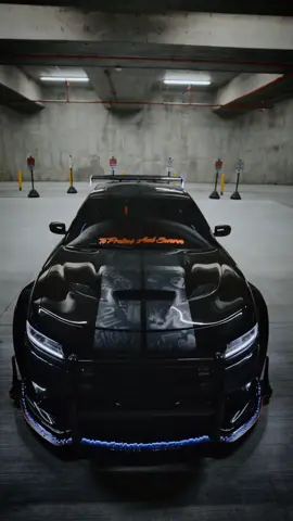 black beauty.....      custom stripes airbrushed by @Andaluztheartist  car painted blankets black by @Prodipper .... #hellcat_enforcer #thatsmydodge #mopar #lightingtrendz #dfs_downforcesolutions #carsoftiktok ##tiktokcars 