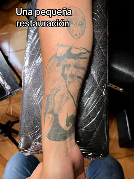 Una pequeña restauración  . . . . #baster_tattoo #tatuajes #tattooed #tattoolive #medellintattoo #colombiatattoo #tattoo #tatuajesMedellín #tatuadorescolombianos 