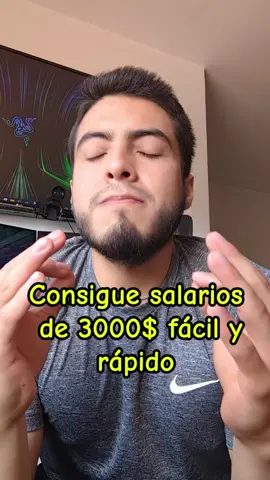 Salarios de 3000 dólares fácil y rápido | Consigue un salario en dólares cómo desarrollador | Gana buenos salarios como programador #salario #salarios #programar #programador #programacion #desarrolladorweb #desarrolloweb #software #ingenierodesistemas