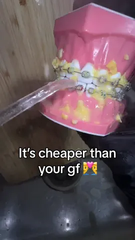 It’s cheaper than your gf…#waterflosser #oralhygiene #badbreath #whitetongue #oralhealth 
