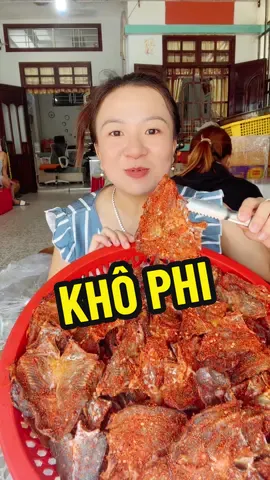 Khô cá phi lóc xương vị Lạt #caphi #philocxuong #cakho #dacsancamau #vuakhosuongsuong 
