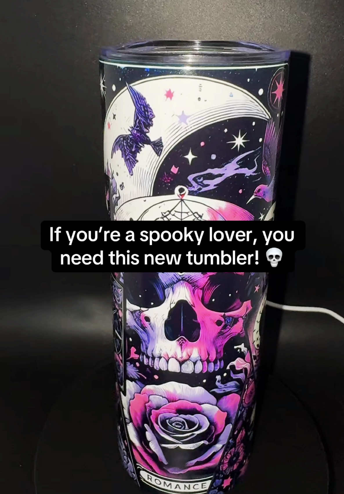 Tomorrow is officially the start of spooky season!! 👻🎃 Click the link to get your new tumbler! 💀 #halloween2024 #spookyseason #tiktokshopfinds #fyp #october 