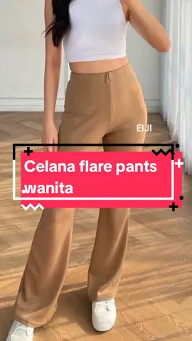 Celana flare pants kekinian terlaris ✨  #celanawanita  #celanaflarewanita  #celanaterlaris 