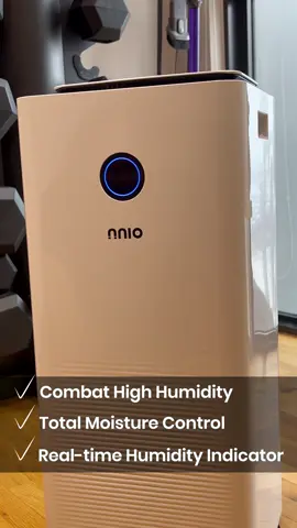Say goodbye to damp clothes!  With NNIO’s Dehumidifier, the Laundry Mode dries clothes faster while keeping humidity in check. Plus, controlled humidity (30-80%) & HEPA-11 filtration ensures cleaner air and a healthier home. 😉 #NNIO_SG #dehumidifier #tiktokmademebuyit #smarthome #fyp #sghome #homeessentials #laundry #homeimprovements #moldprevention #healthyliving 