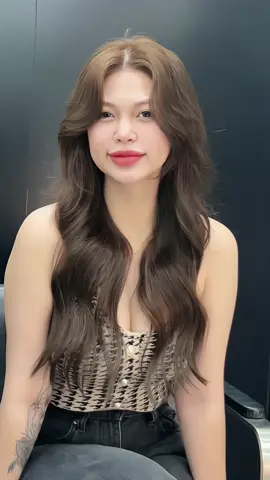 Nhuộm nâu lạnh từ nên tóc tẩy #summerhairsalon 
