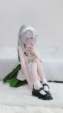 So cuteee❤️💚🤍#cosplayer #cosplay #xuhuong 
