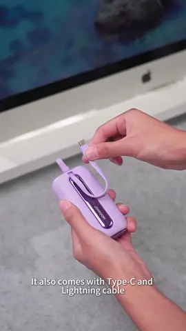 Joyroom Power Bank รุ่น JR-L012 10000mAh 22.5W แบตสำรองขนาดเล็กสายชาร์จในตัว ขึ้นเครื่องได้ ชาร์จพร้อมกันได้ 3 เครื่อง #Joyroom #minipowerbank 