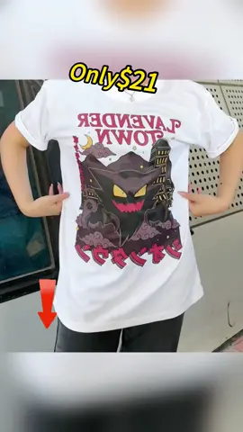 #TikTokMadeMeBuyIt #fyp #TikTokShop #pokemontiktok #halloween #pokemon #anime #animetiktok #tshirts #fyp #lavendertown