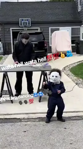 #michaelmyers #waterhell #what #the #hell #goofy #ahh #dance 