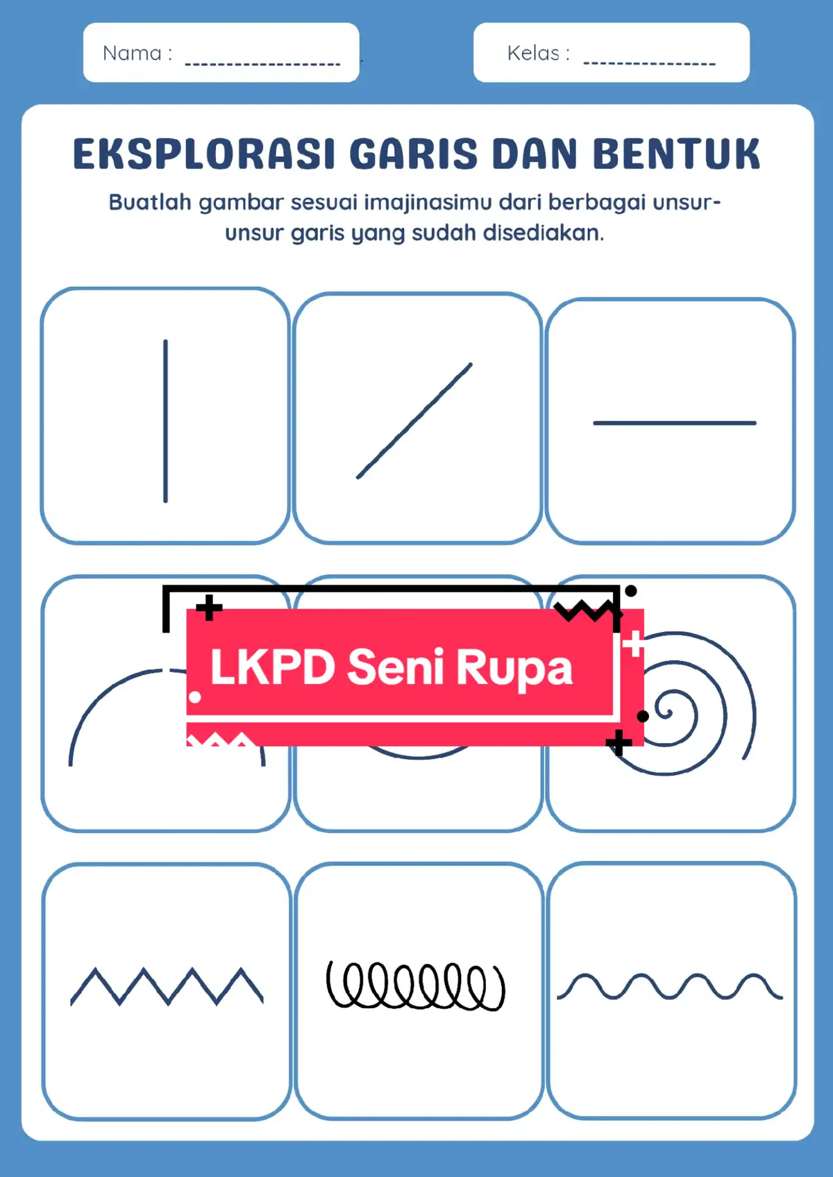 prok prok jadi apa? #LKPD #senirupa #unsurgaris #kelas3 #siswasd #kurikulummerdeka 