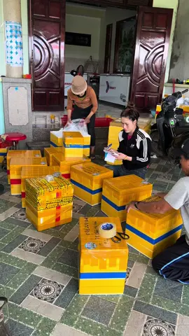 Gửi hàng đi xa bằng cách này thấy cũng yên tâm lắm ngen cả nhà#quảngngãi #xuhuong 