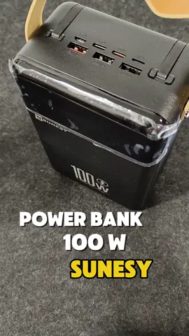 รีวิว Power Bank 100 วัตต์ SUNESY #พาวเวอร์แบงค์ #พาวเวอร์แบงค์พกพา #powerbank #100w #พาเวอร์แบงค์ #SUNESY 