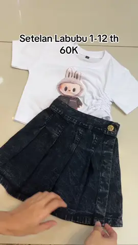Setelan Rokcel viral 60K #fypシ #fypシ゚viral #racuntiktok #bajuanakmurah #waktunyaibubelanja #bajuanakperempuan #kuromi #labubu 