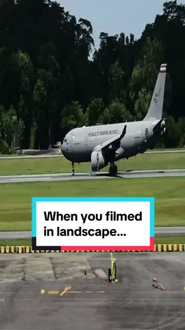POV: When you told the intern you needed a video in portrait but they filmed it in landscape #TheRSAF #FYP #FYPSG #SG #TiktokSG #TikTok #Military #MilTok #AirForce 