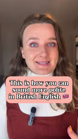 Do you prefer to speak more 🌷 politely 🌷 or more direct? Tell me in the comments, I’m curious 🫢 Make sure you follow me for more daily English tips! 🇬🇧 These phrases will help you to soften your questions and in turn, sound more polite :) (if that matters to you) I was wondering if you could…? Do you know… by any chance? Do you mind if I…? #politeenglish #britishpoliteness #learnenglish #english #ingles #britishenglish #britishenglishteacher 