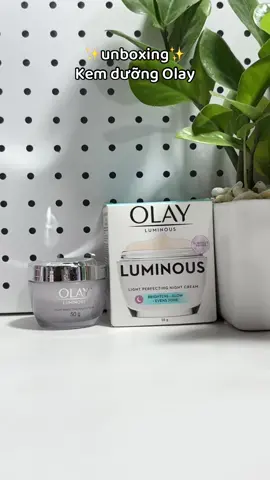Kem dưỡng OLAYYY😘 #olay #luminous #unboxing #fyp #viral 