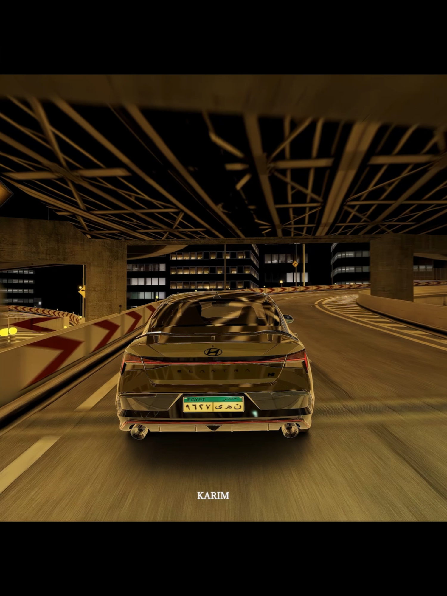 قولولو سماح🎶 | PART 1 #tamer_ashour #elantra #driving #road #assetocorsa #viral_video #fypppppppppppppp