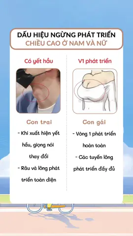 @Bim Bủm Đây Dấu hiệu ngừng phát triển chiều cao ở nam và nữ #chieucao #phattrienchieucao #goclamdep #xuhuongtiktok #xuhuong2024 