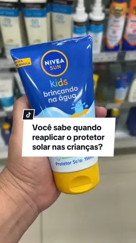 Você em media a quanto tempo vc tem que reaplicar o protetor solar nas criancas ? Comenta aqui! #protetorsolar #criança #fyp #tiktokdicas #viralvideo 