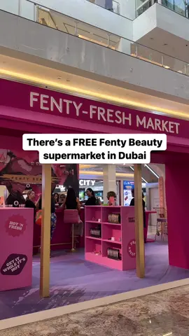 There’s a ✨FREE✨Fenty Beauty supermarket in Dubai  Say hello to the Beauty Unbound festival at Nakheel Mall. Here, you can get lots goodie bags, check out some more immersive pop-ups by brands like Benefit, MAC, explore masterclasses and more.  When: Oct 1 to Oct 20.  Where: Nakheel Mall.  #dubai #beauty