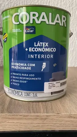 Tinta Acrílica Látex econômico Coral