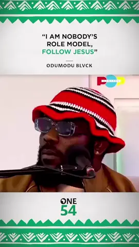 “ I am nobody’s role model, follow Jesus”  🎙️ @odumodublvck  #nigeria #naijanews #culture #odumodublvck #jesus