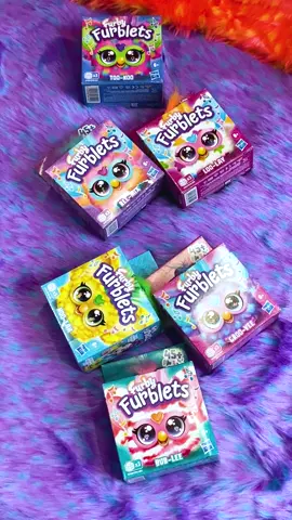 Furby wish kah had more noo-lahs… but wait 🤭   Kah have SIX new fuzzy, wuzzy furballs joining the Furby Fam! 🤩   Noo-lahs, say hello to Too-Koo, Groo-Vee, Ree-Mix, Bub-Lee, Hoo-Lah, and Loo-Lay 🤗 ✨#furby #furblets #new 