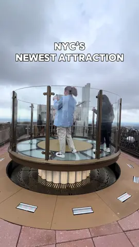 New York City’s Newest Attraction Skylift officially now open at @topoftherocknyc  Top of the Rock’s Skylift, a one-of-a-kind adventure where visitors are part of the constellation of NYC, floating within the skyline itself.  Tag someone you wanna go with!  📍Top Of The Rock  #topoftherock #nycnewattraction #skylift #rockefellercenter #thenycwalkingshow #newyork #newyorkcity #nyc #thingstodonyc 