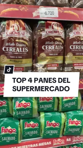 Top 4 panes que como nutricionista  recomiendo comprar. Estos son los que encontré en el supermercado: 1️⃣ Bimbo Tipo Artesano Integral: parecido al artesano común, pero hecho con harina integral. 2️⃣ Fargo Integral: un clásico, liviano. 3️⃣ Oroweat Cereales: tiene un leve agregado de avena, lino y chía. 4️⃣ Bimbo Integral Grano Entero: un pan integral clásico, parecido al Fargo. Elegí estos panes porque contienen mayormente harina integral. ✅Siempre busco que el primer ingrediente sea harina integral. Hay varios panes que se comercializan como “integrales”, pero tienen como principal ingrediente harina de trigo 000.  Por eso es muy importante leer los ingredientes. (Los números no representan un ranking. Simplemente son una lista) #nutrición #nutricion #entrenamiento #Fitness #fitnessargentina #calorias #deficitcalorico #proteina 