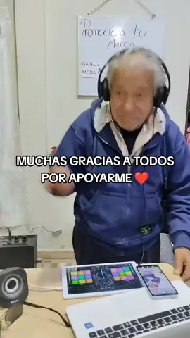 GRACIAS ❤️Diviértete con mis músicas y animación en mi programa en vivo #limaPeru #abuelitodj #peru #abuelito #tiktok #fyp #comparte 