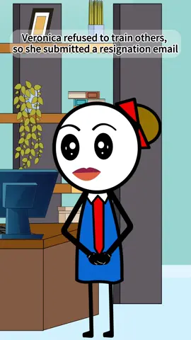 The manager requested Veronica to train a new person to replace her position.audio credit:@Vxo13 | ✨️The Real Veronika ✨️ #veronica #fyp #manager #work #office #wfh #cartoon #anime #viral #usa 