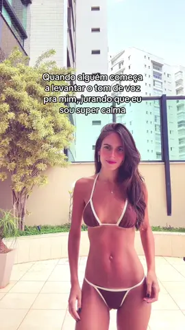 Mentira sou calma sim rs