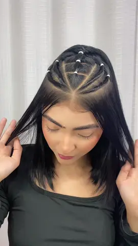 #hairstyletutorial #peinados #cabelocurto #cabeloliso #cuidadoscomcabelo #penteado 