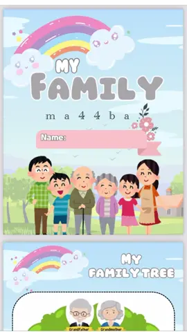 مطوية انجليزي للصف الخامس الابتدائي #my_family #خدمات_الالكترونيه #خدمات_طلابية #تصاميم #explor #fypシ #مطويات_مدرسية #tektok #اكسبلور #viraltiktok 