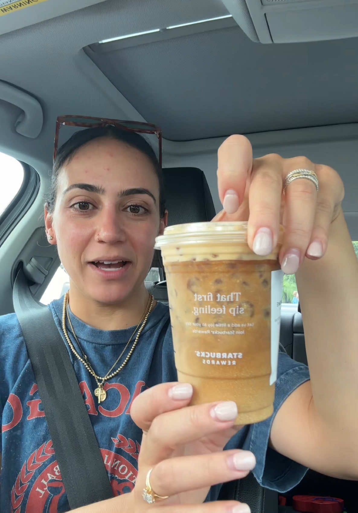 on tuesdays i am weak and a sucker for starbs #starbucks #fall #apple #shakenespresso #fyp #tastetest 
