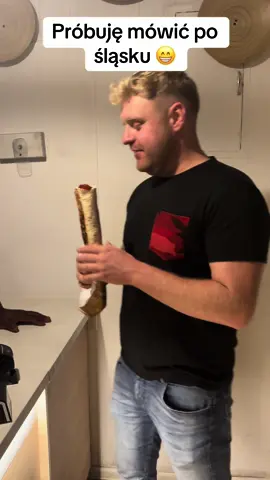 Próbuję mówić po śląsku, chciałbym nauczyć się więcej po śląsku 😁👍 #poland #polska #polska #silesia #gliwice #kebab 