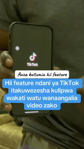Tiktok Feature ambayo itawezesha video zako kupokea gifts ambazo utazipokea kama pesa. #makemoneyontiktok  . . . . . #makemoneyonline #makemoneyfromhome #tiktoktanzania #tiktoktanzania🇹🇿 #tiktokkenya #swahilitiktok #tengenezapesaonline #pdiddy #diamondplatnumz #tiktokmoney 